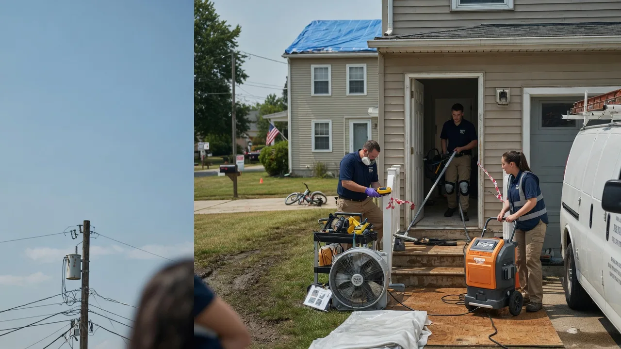 Water Damage Repair in Dennison, OH near me